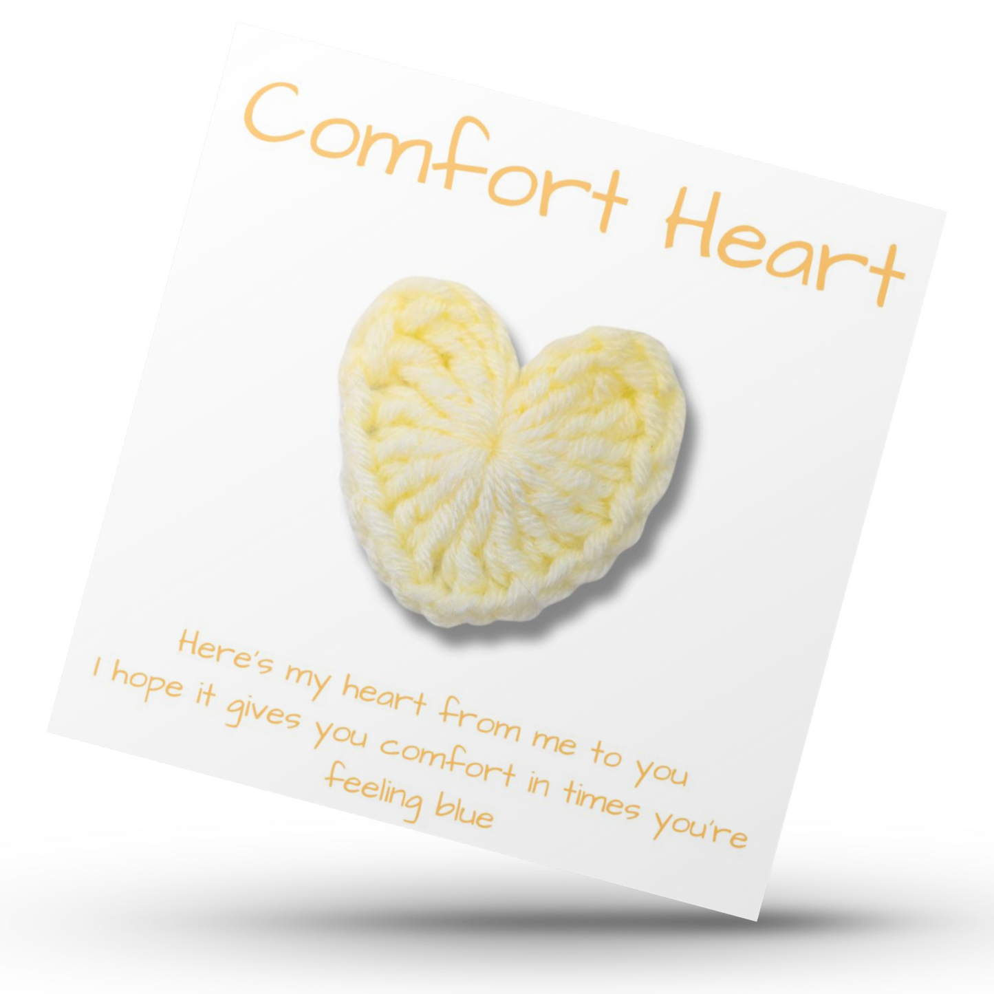 Yellow Comfort Heart