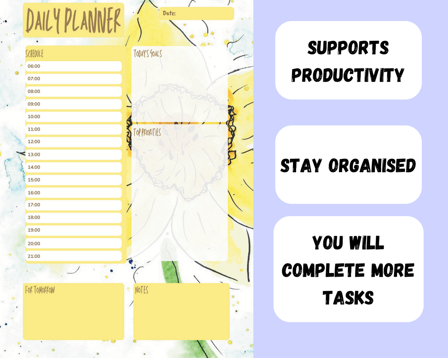 Printable Organiser