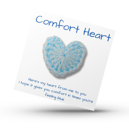 Blue Comfort Heart