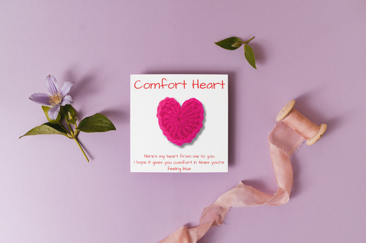 Pink Comfort Heart