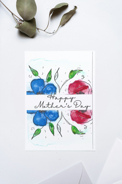 Mother's Day Card Blooming Affection