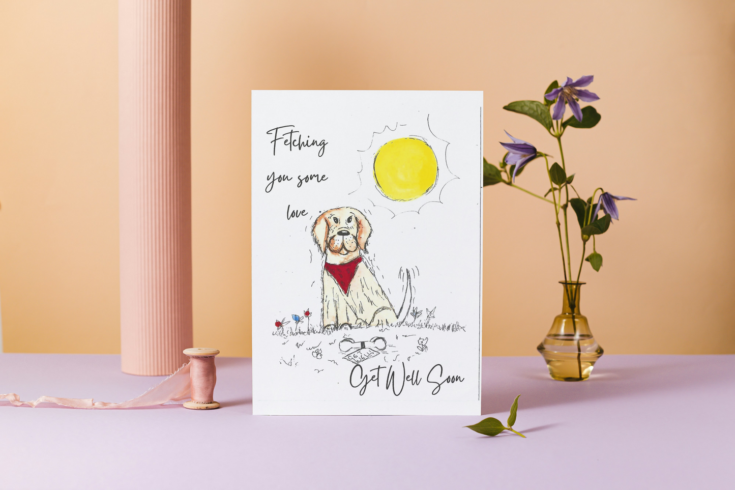 Pawsitive Wishes Get Well Soon Card