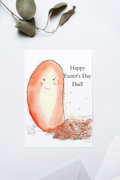 Happy Farter's Day Card