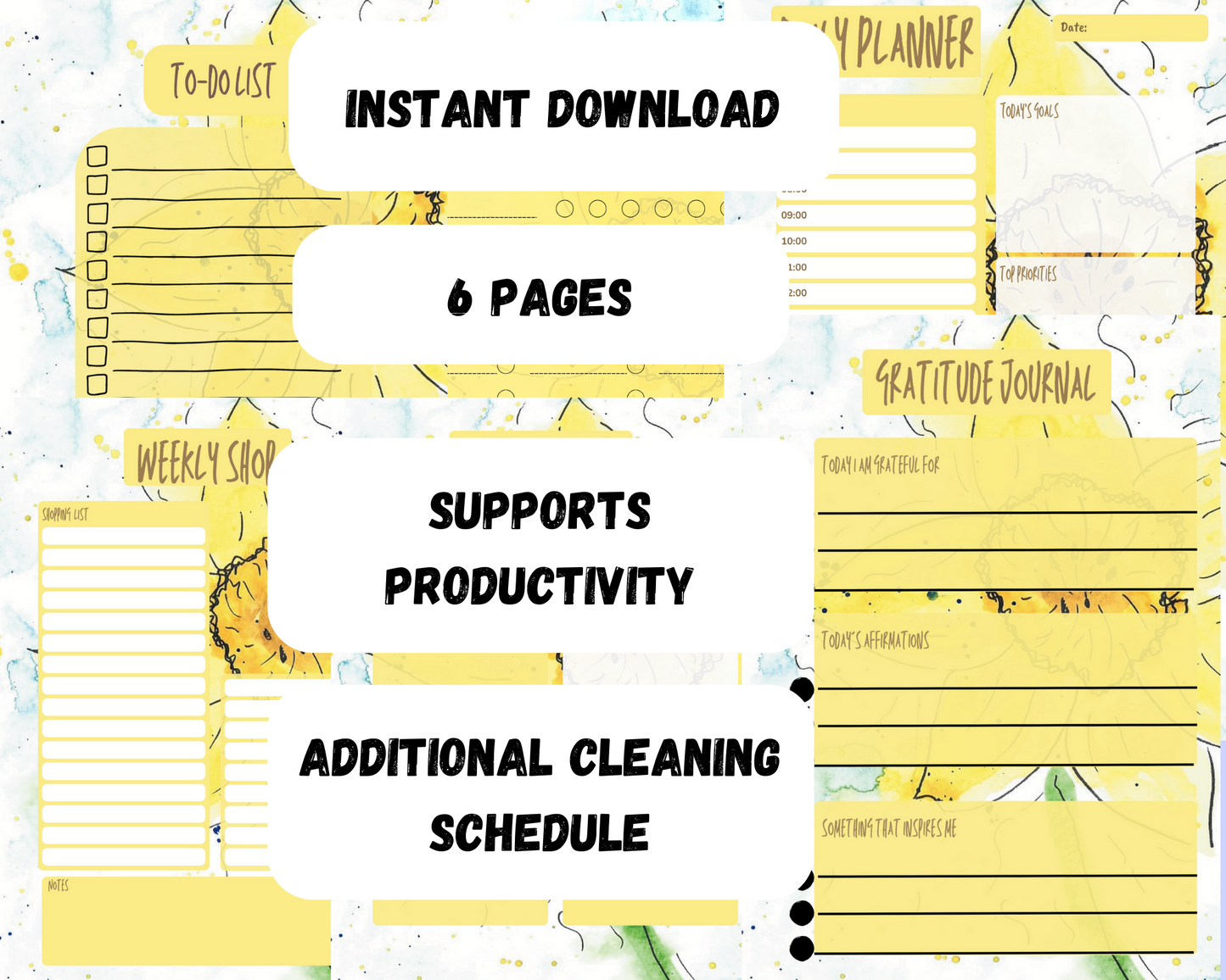 Printable Organiser