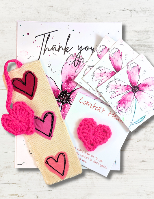 Thank you Gift Bundle Pink Petal Thank you