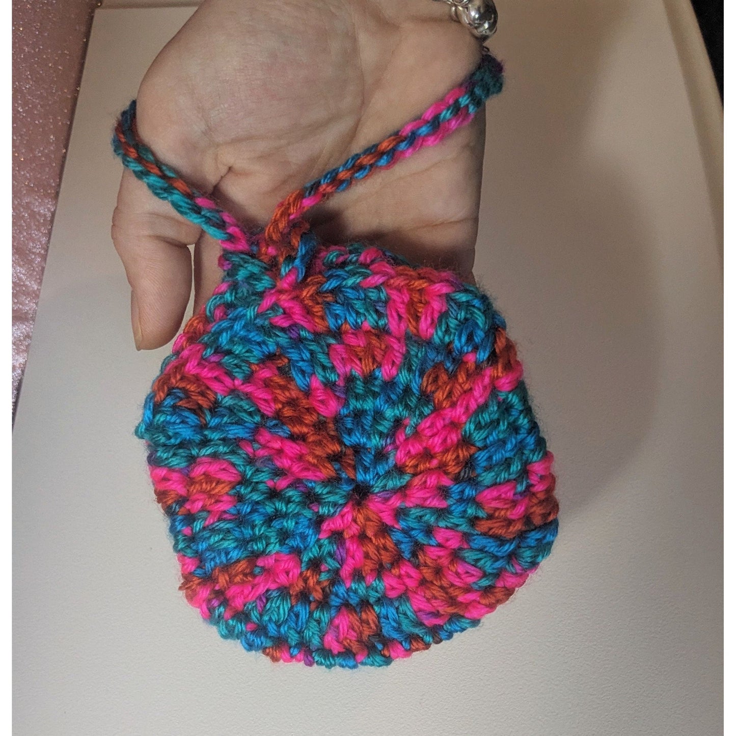 Mini Bag- Handmade Crochet keepsake Bag